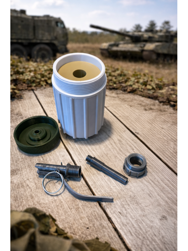 Макет ручной газовой гранаты К-51 (разборный)