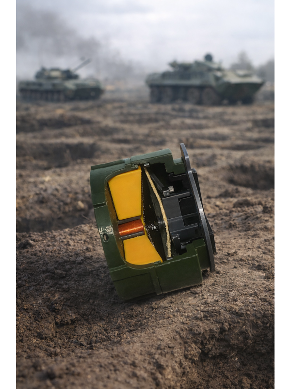 Макет пластиковый мины M-14 (в разрезе)