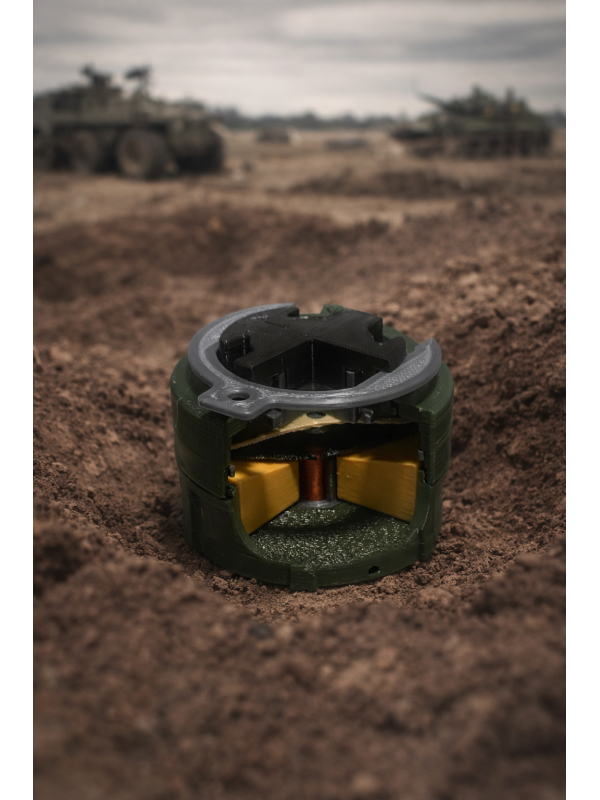 Макет пластиковый мины M-14 (в разрезе)