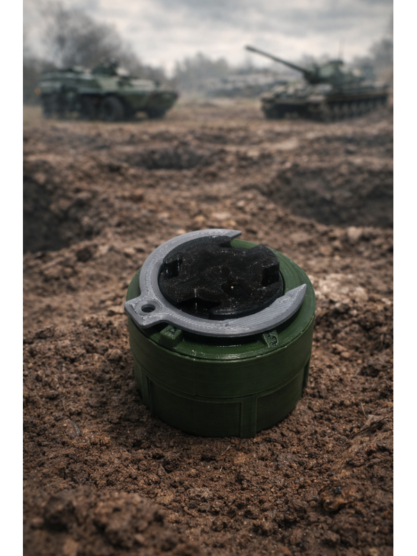 Пластиковый макет мины М-14 (РАЗБОРНЫЙ)