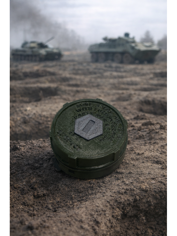Пластиковый макет мины М-14 (РАЗБОРНЫЙ)
