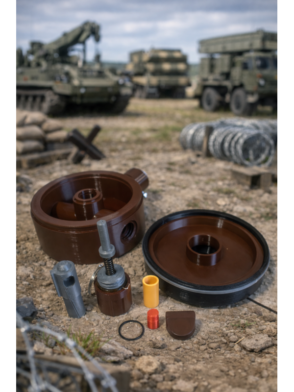 Макет пластиковый мины МС-3 (разборный)