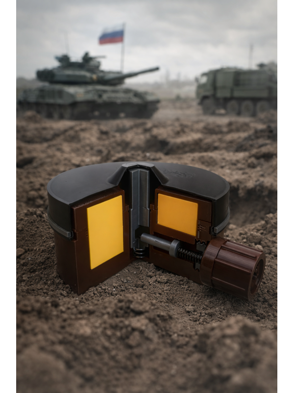 Макет пластиковый мины МС-3 (в разрезе)