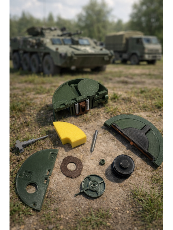 Макет пластиковый ПМН-2 (в разрезе / разборный)