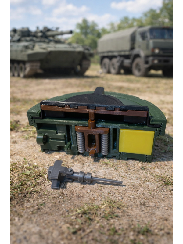 Макет пластиковый ПМН-2 (в разрезе / разборный)