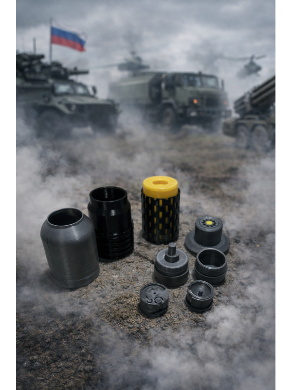 Макет выстрела ВОГ-25 (разборный)